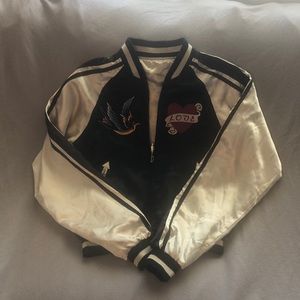 Embroidered Varsity Jackey